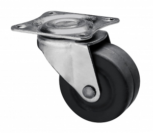 Опора колесная D-75мм, поворотная (5)