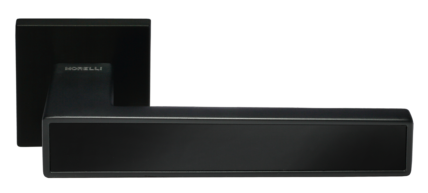 Ручка дверная DIY MH-48-S6 BL, "SULLA", квадр накл 6мм, черный