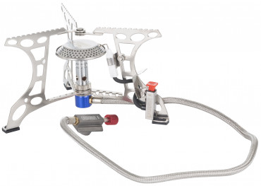 Открытая газовая горелка на баллон с шлангом