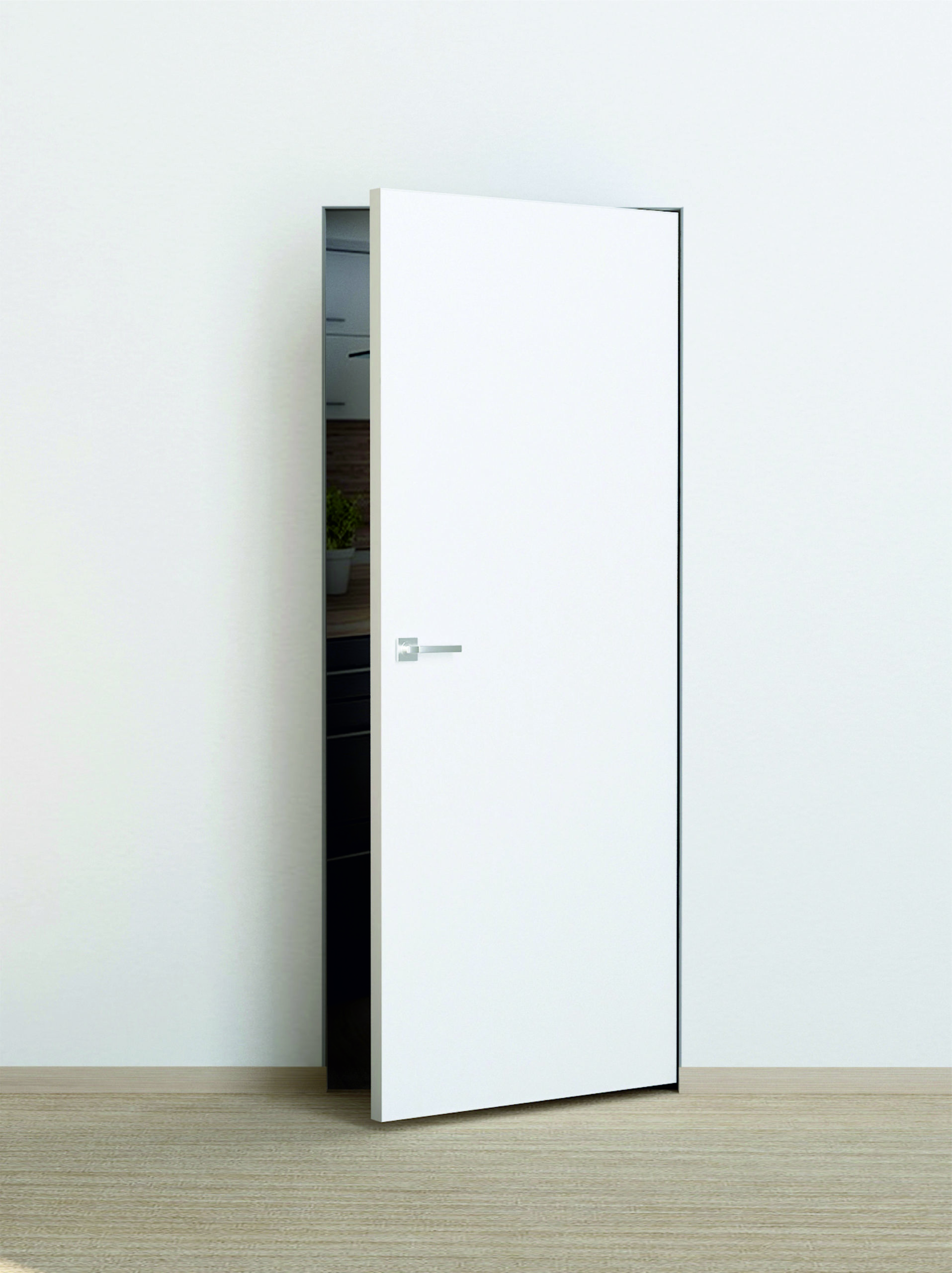 Дверь INVISIBLE финиш-грунт 4-х SE (ЗПЗм1 + ЗПСП 2шт AGB 2.0) ПГ 700