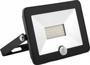 Прожектор светодиодный 20W 6400K 2835SMD, AC220V/50Hz IP65, черн. в комп.корп SFL80-20 (100)