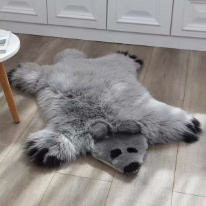 Шкура- Медведь серый 60*90 см