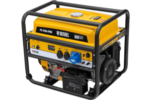 Генератор бензиновый PS-95EA-PRO, 9,5 кВт, 230 В, 40 л, разъём ATS, эл.старт// Denzel