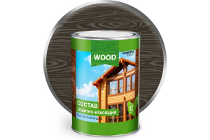 Состав защитно-красящий для древесины быстросохнущий Палисандр (0.75 л) Farbitex Profi Wood (8)