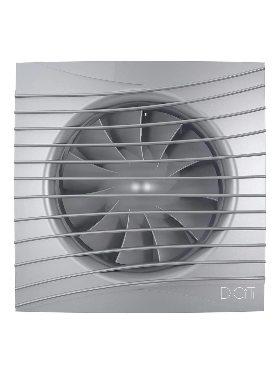 Вентилятор накладной SILENT D100 обр.клапан Gray metal DICITI (16)