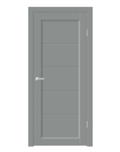 Дверь EMALUX STYLE 1 Серый Агат, ПО 900 Мателюкс Графит