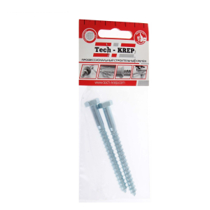 Саморез DIN 571 сантехнический оцинк  8х 80 (2 шт) - пакет