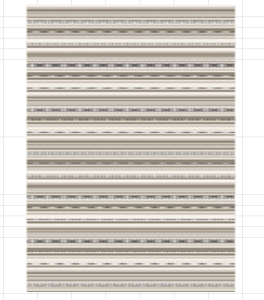 Ковер "Веранда" (54108_50522) Прямой 0,8х1,5