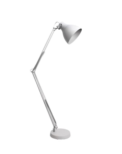 Торшер Lusott 60 Вт, Е27, 220 В, белый