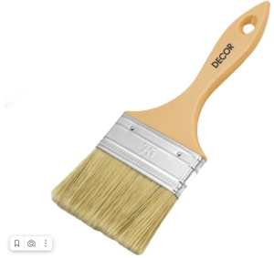 Кисть пл. "Четверг" 50х14 мм, свет. смеш. ворс, пласт. ручка (12/216/432)