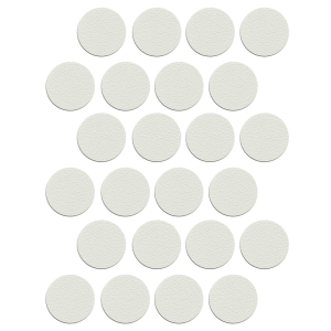 Заглушка для эксцентрика самоклеющиеся, d-20мм, белый 1110 (лист 50 шт)