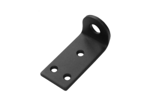 Проушина усиленная Домарт 80х45х40 угловая (толщ. 5 мм.) (черный) (50)