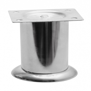 Опора мебельная 50х60мм, хром (200)