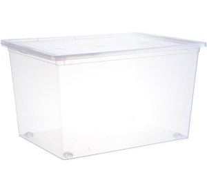 Ящик 50,0л 530*370*300мм Прозрачный (5) М2354