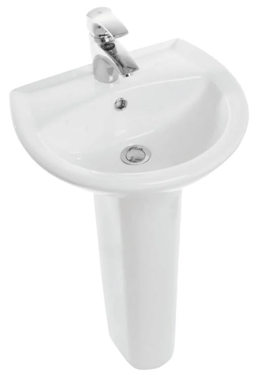 Раковина с пьедесталом Sanita Аттика 48   (__)