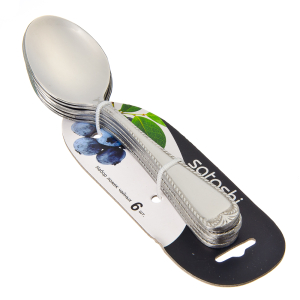 Ложка чайная 6 пр. на блистере SATOSHI Эвора