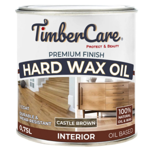 Защитное масло с твердым воском TimberCare Hard Wax Oil Темно-коричневый 0,75л (4)