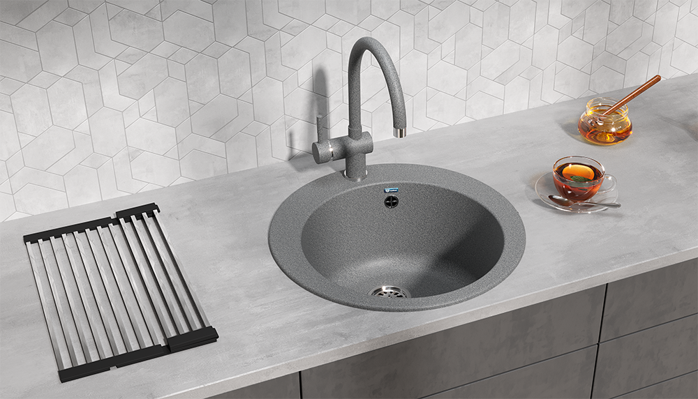 серая интерьер