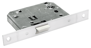 Защелка дверная сантех 2070 пластик яз., W белый (60)