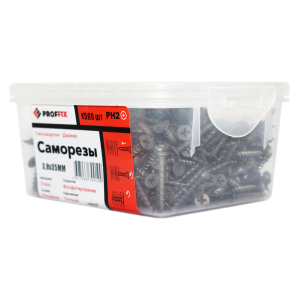 Саморез СГД 3,8х35 (TWN) (500 шт) - контейнер PROFFIX