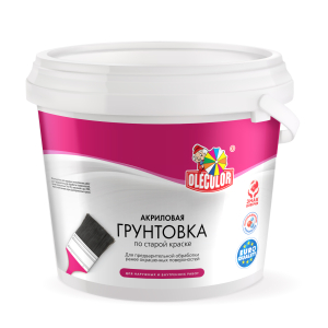 Грунтовка акриловая по старой краске 1кг Olecolor (6)