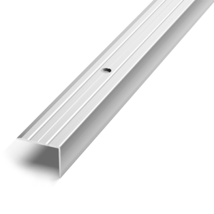 Порог угловой ПУ-03 (24*18) 1,8м. Серебро (01) (12)