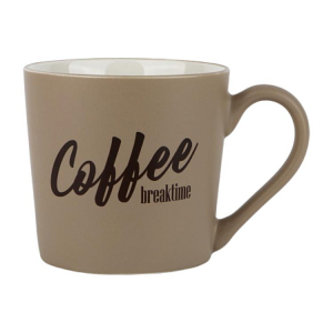Кружка "Coffee breaktime" 410мл, цв.серый