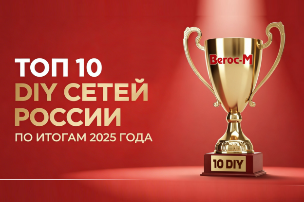 «Вегос‑М» — в десятке крупнейших строительных сетей России!