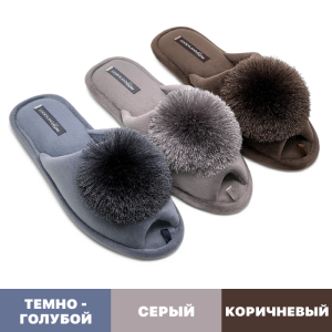 Обувь домашняя женская ( пантолеты ) 3871 W-CH-O
