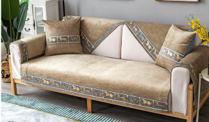 Дивандек коричневый 90*210 см Египет (кони)