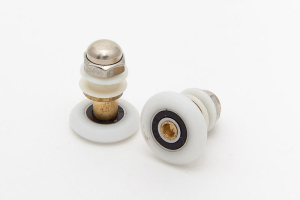 Ролик дверной 25 мм эксцентриковые одинарные металл комплект(__)