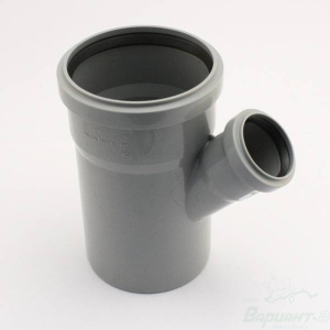 Тройник ПП 110*110*50*45 с кольцом (50)