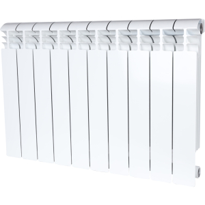 Радиатор алюминиевый STOUT VEGA 500 10 секц. (Вт 187)(_1_)