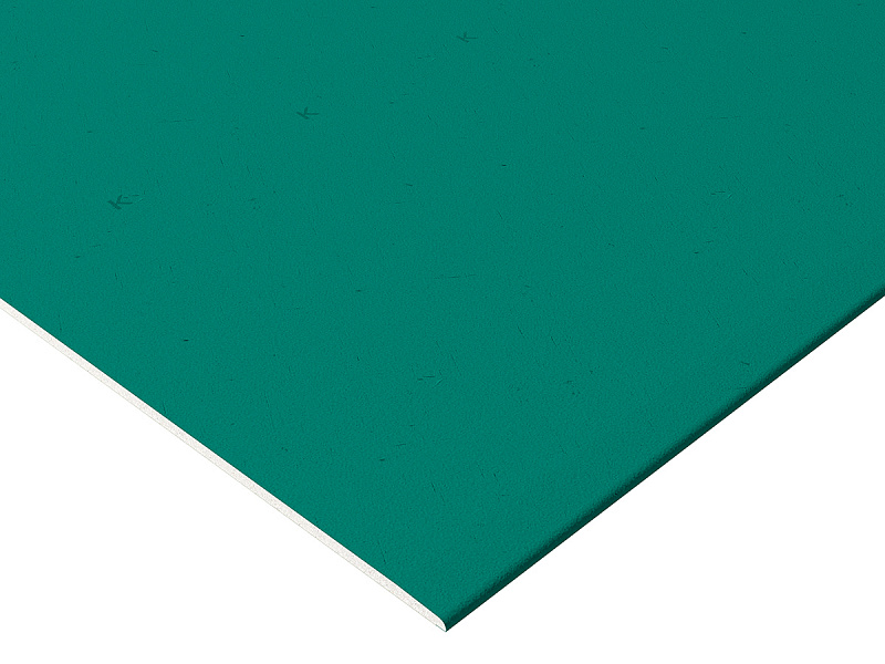 Гипсокартон влагостойкий АКВАМАРИН КНАУФ 2500*1200*12,5 (50)