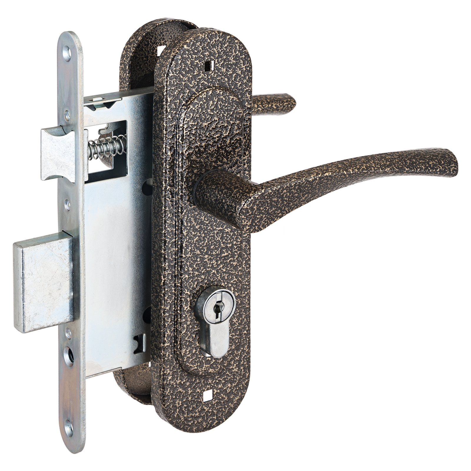 Замок врезной Абсолют ЗВ4-3/03, бронза (15)