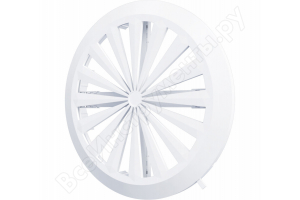 Решетка универсальная регулируемая D180  с фланцем D90-160 (18)