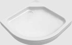 Поддон душевой Гидрус полукруг низкий 90х90 (+сифон) ПД2   (_1_)