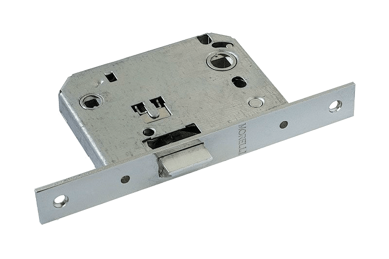 Защелка дверная сантехническая 2070 SN (белый никель) (60)