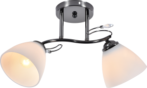 Светильник потолочный AU11037/2BKPL E27 3*60W Черный перламутр