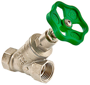 Клапан прямоточный VALTEC, запорно-регулировочный 1" (4/32)(_4/32_)