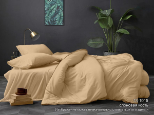 КПБ Поплин гл/кр "Luxor" диз. № 13-1015 TPX Слоновая кость (Евро-стандарт)