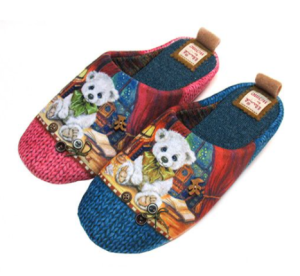 3580 W-DC-W Обувь домашняя женская ( пантолеты ) закр