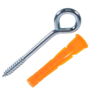 Шуруп-кольцо 8х80 с унив. дюбелем 12,0х71 (2 шт) - пакет (10)