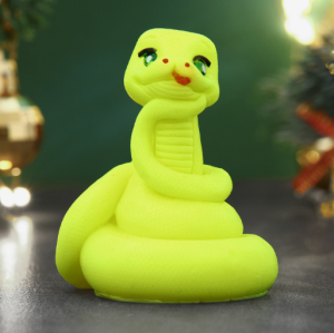 Мыло фигурное "Змейка Ёлочка" желтое, 60г 10651494 (30)