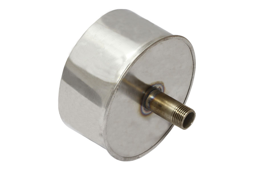 Заглушка (430/0,5 мм) ф 210 внутренняя с конденсатотводом