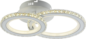 Люстра AU61001/2 WH+CR LED 112W ПДУ