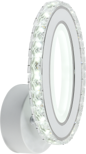 Настенный светильник AU61213/1 WH+CR LED Белый+Хром 32W ПДУ