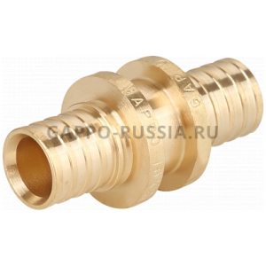 Муфта равнопроходная бронза 20 GAPPO (10)(_10_)