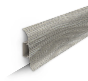 Плинтус Ideal Классик 55мм Ясень серый 253 2,2 м (40шт)