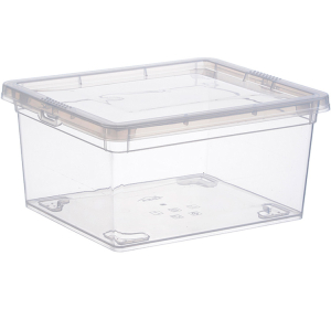 Ящик 2,0л 190*160*90мм Прозрачный (10) М2350